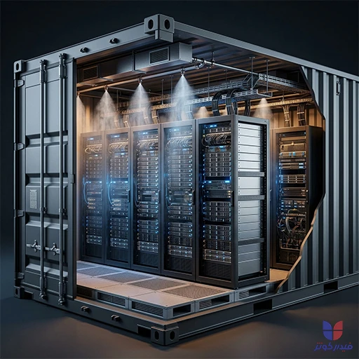 راز اطفای حریق دیتاسنتر کانتینری