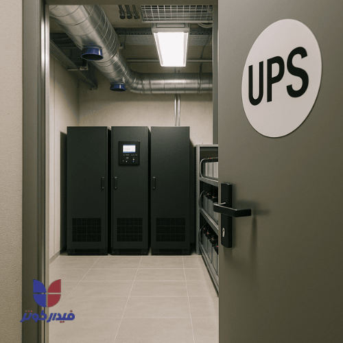 اتاق UPS؛ تضمین برق بی‌وقفه در مراکز داده