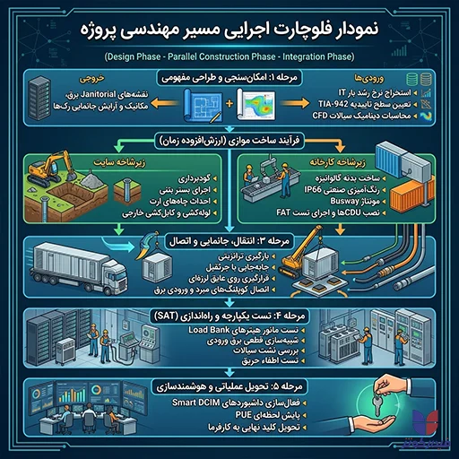 مرکز داده پیش ساخته