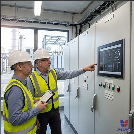 کنترلر Microgrid و تابلوهای MV Switchgear