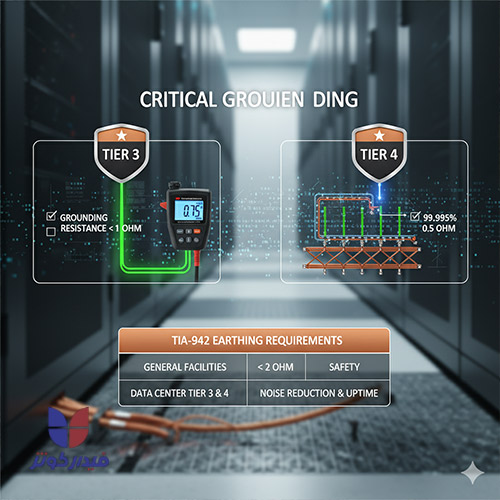 اندازه گیری مقاومت زمین با ارت تستر