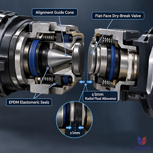 Anatomy of an OCP UQDB (Blind-Mate) Connector